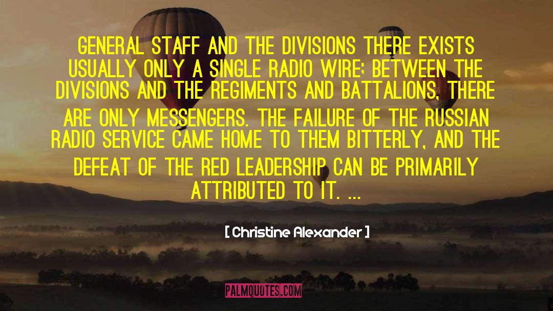 Divisions And Narrowness quotes by Christine Alexander