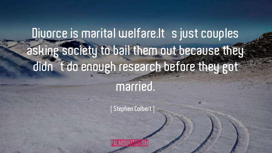 Divorce Coaching quotes by Stephen Colbert
