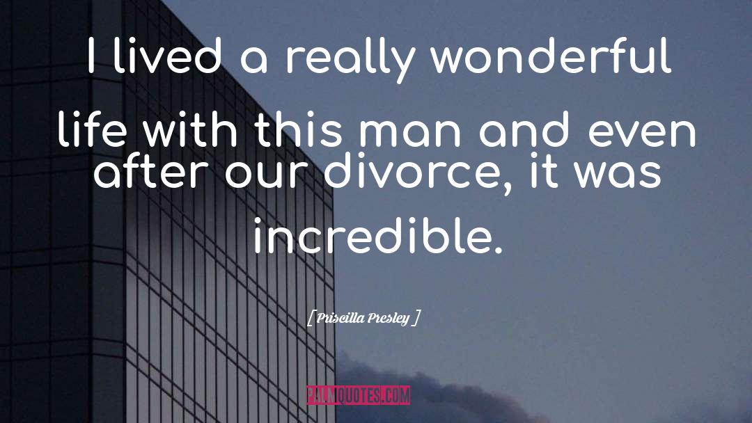 Divorce Counselling quotes by Priscilla Presley
