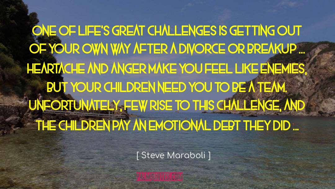 Divorce Counselling quotes by Steve Maraboli