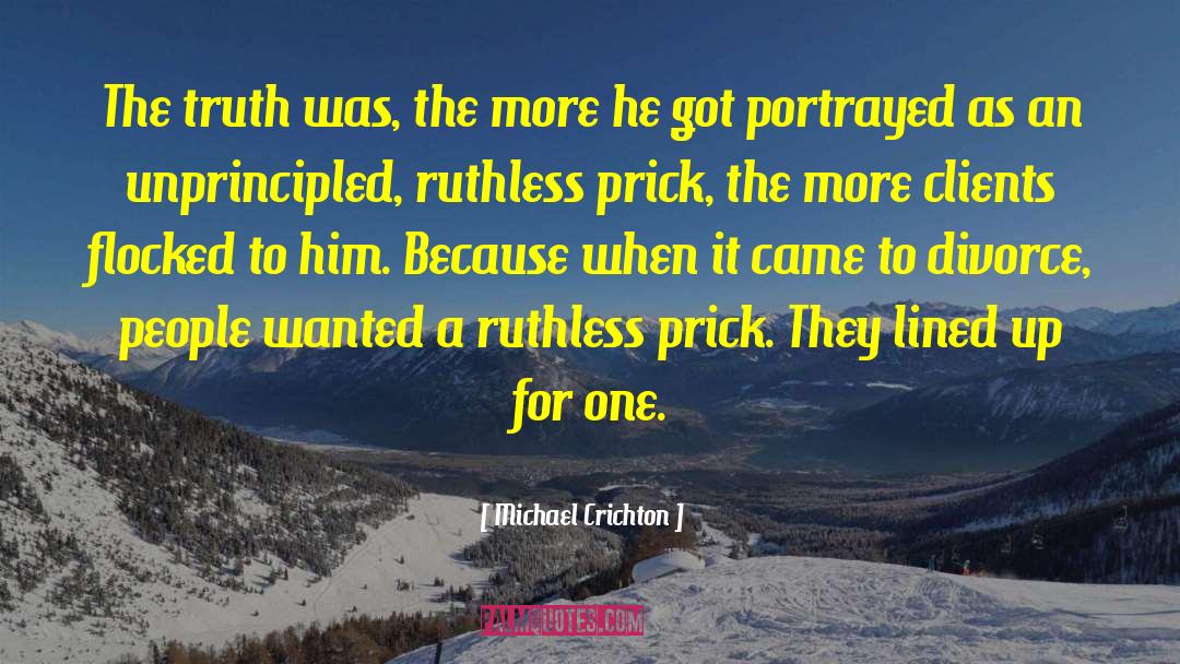 Divorce Lawyers quotes by Michael Crichton