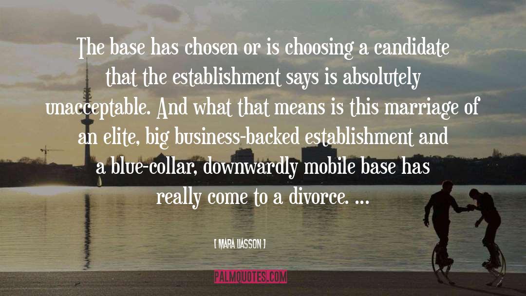 Divorce quotes by Mara Liasson