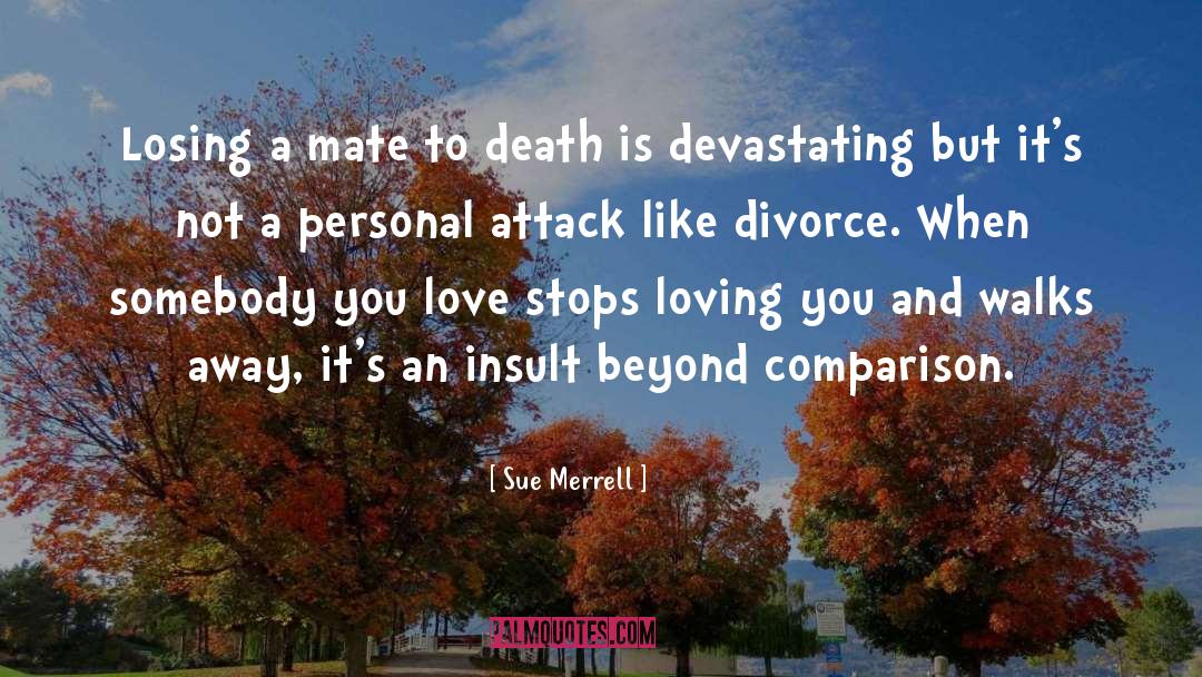 Divorce quotes by Sue Merrell