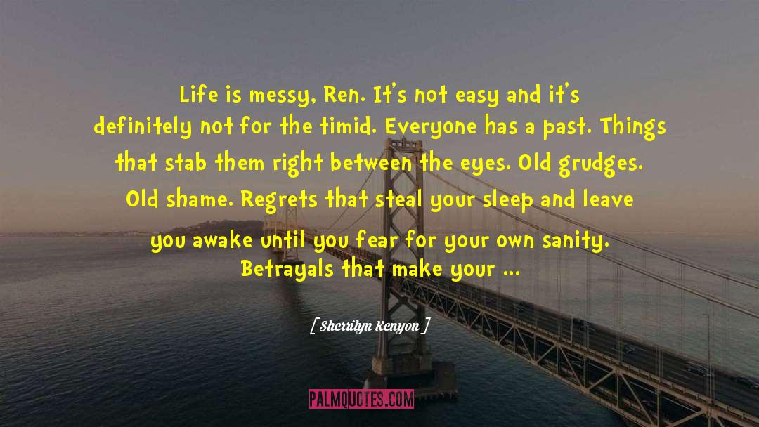 Divorce The Past quotes by Sherrilyn Kenyon