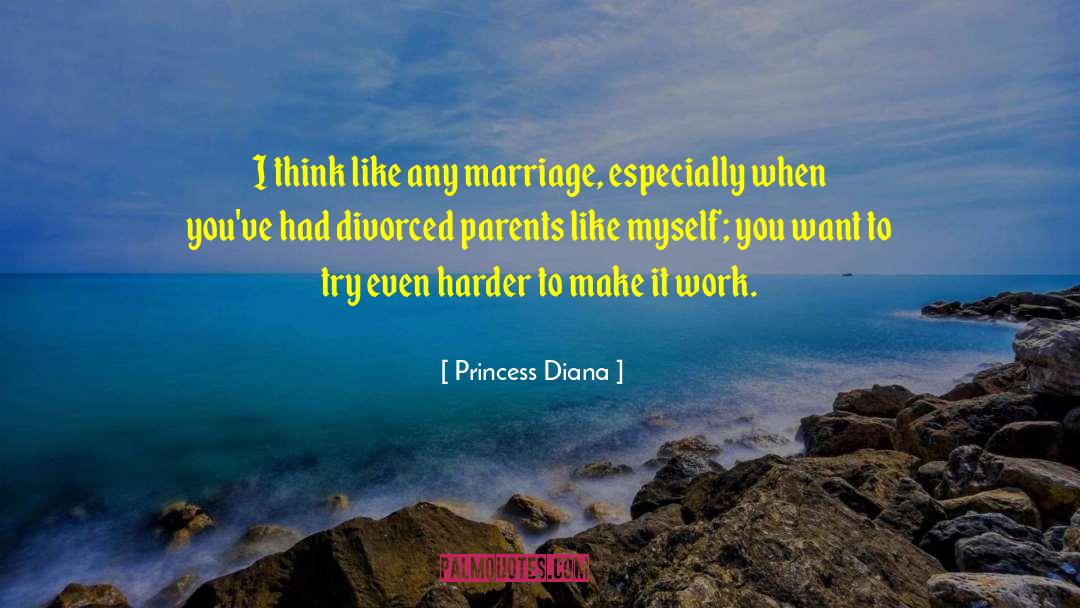 Divorced Parents quotes by Princess Diana