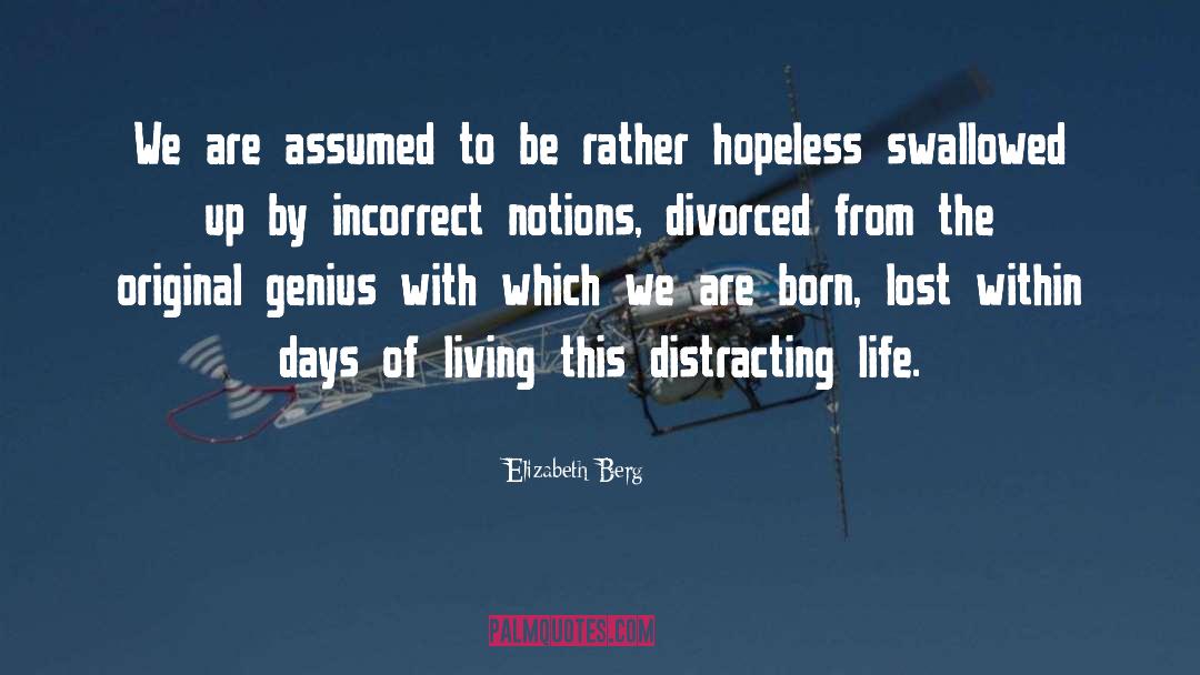 Divorced quotes by Elizabeth Berg