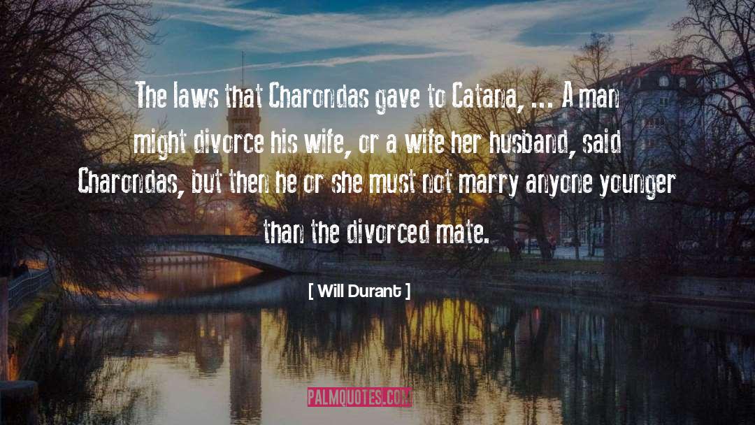 Divorced quotes by Will Durant