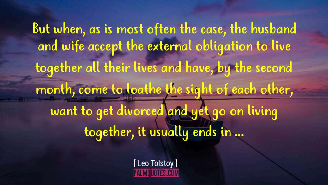 Divorced quotes by Leo Tolstoy
