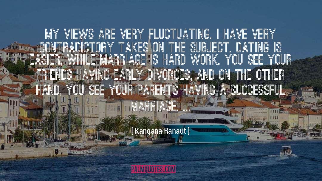 Divorces quotes by Kangana Ranaut