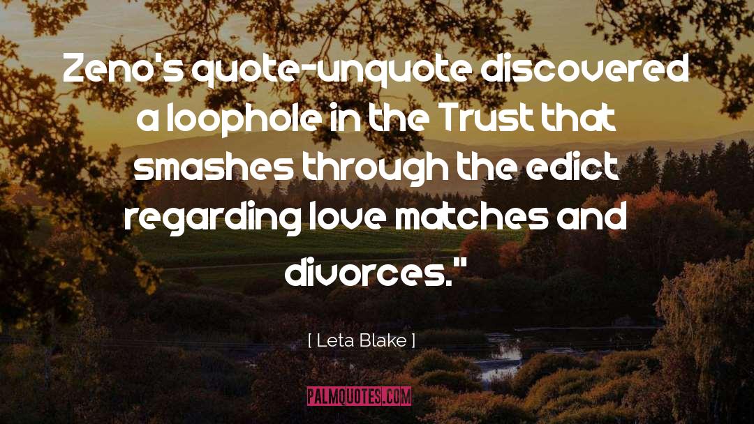 Divorces quotes by Leta Blake