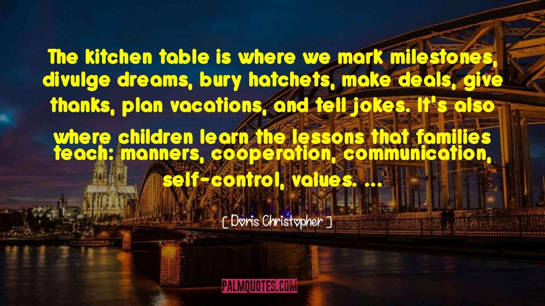 Divulge quotes by Doris Christopher