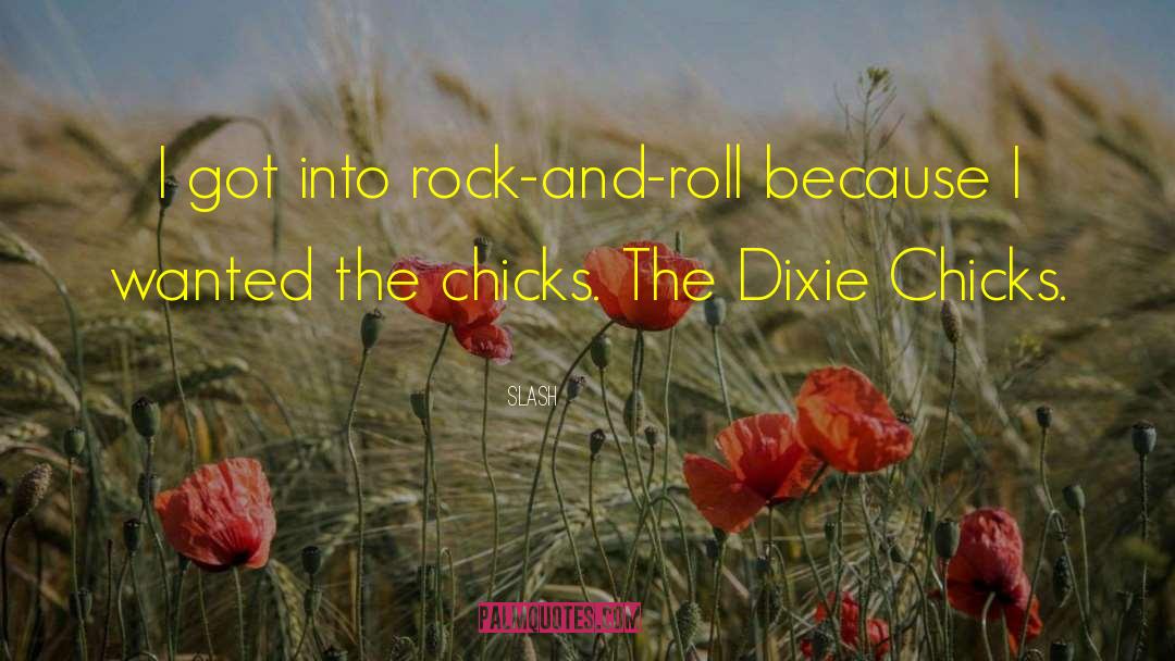 Dixie Chicks quotes by Slash