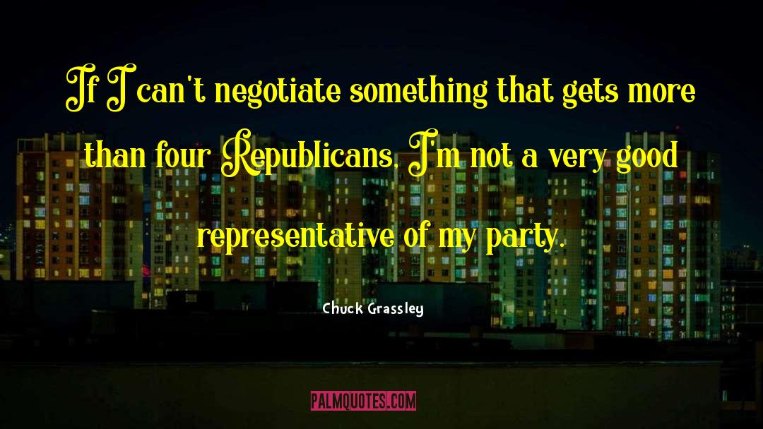 Diy Party Accessories quotes by Chuck Grassley