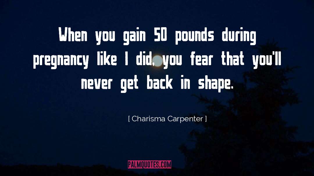Dizziness During Pregnancy quotes by Charisma Carpenter