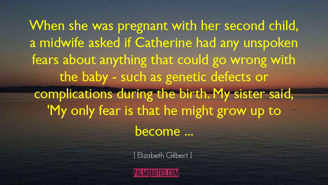 Dizziness During Pregnancy quotes by Elizabeth Gilbert