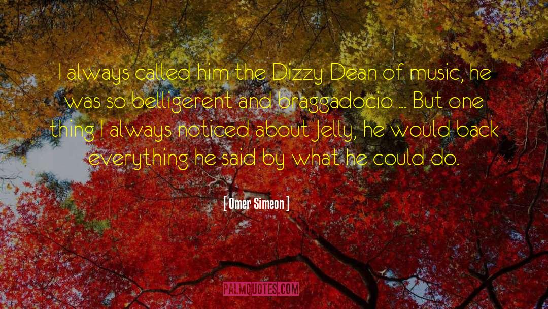 Dizzy quotes by Omer Simeon