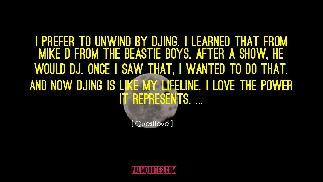 Dj Dangerfield quotes by Questlove