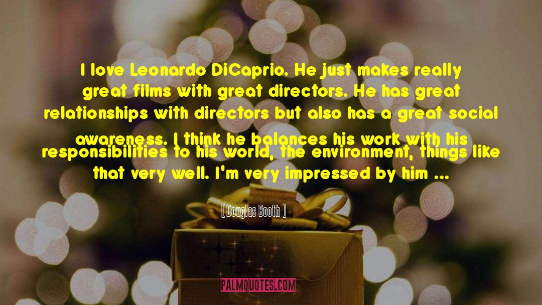 Django Unchained Leonardo Dicaprio quotes by Douglas Booth