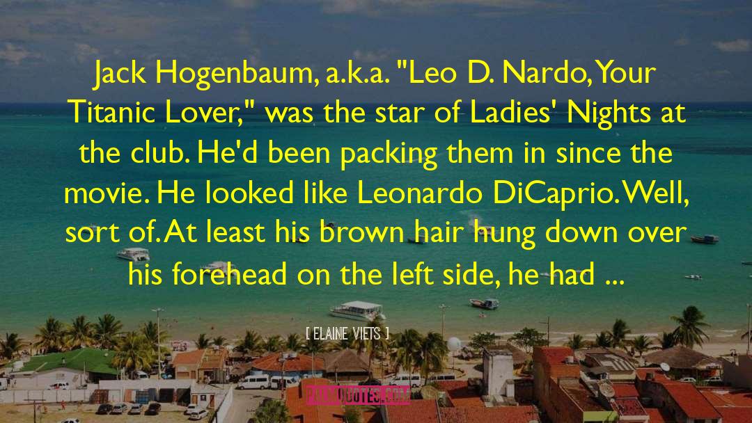 Django Unchained Leonardo Dicaprio quotes by Elaine Viets