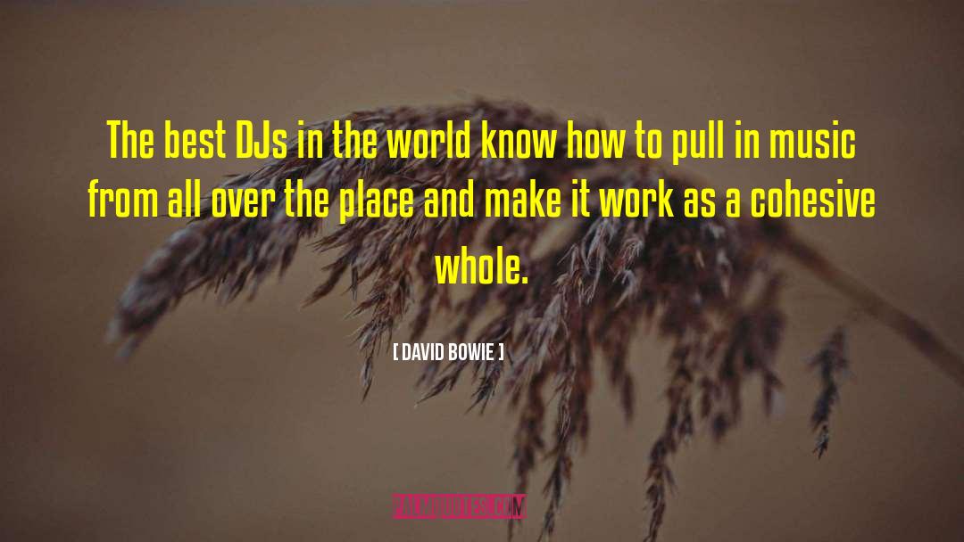 Djs quotes by David Bowie