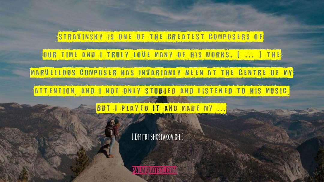 Dmitri Mendeleev quotes by Dmitri Shostakovich