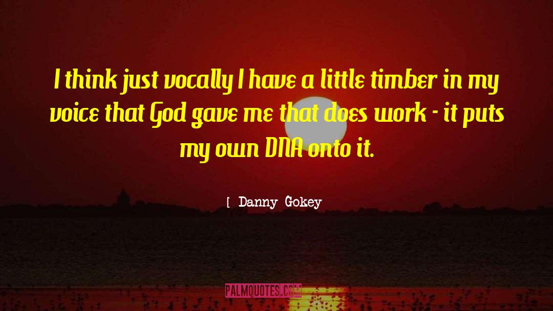 Dna Testing quotes by Danny Gokey