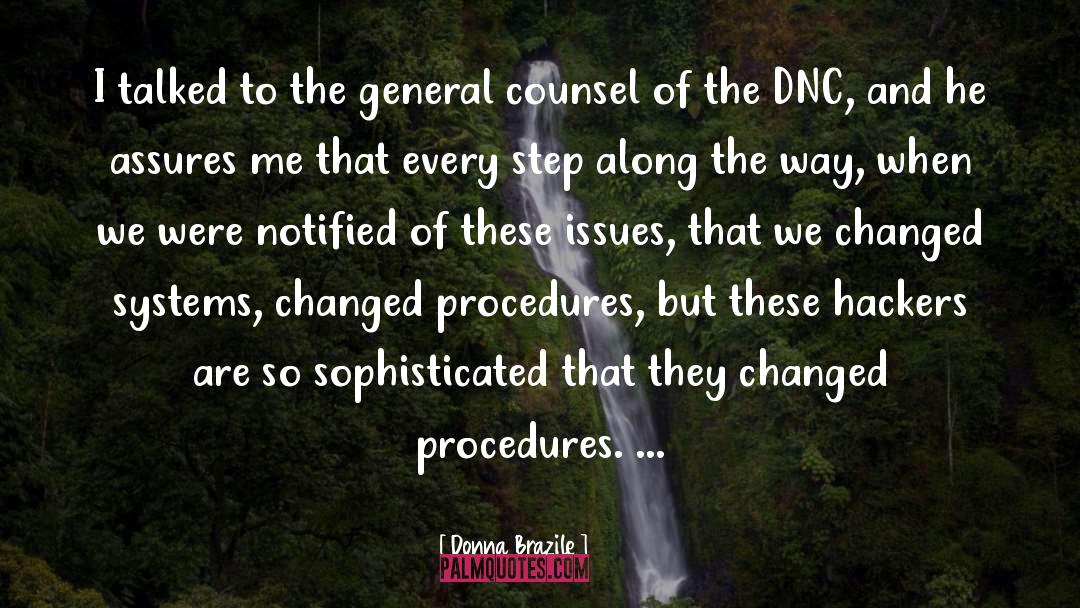 Dnc quotes by Donna Brazile