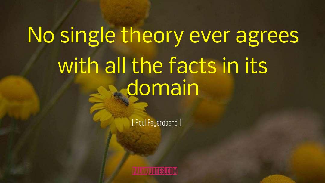 Dnh Domain quotes by Paul Feyerabend