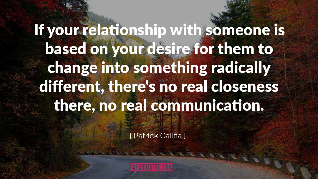 Do Change quotes by Patrick Califia