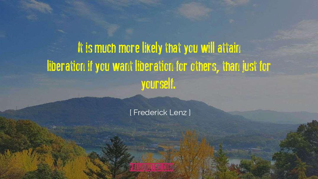 Do For Others quotes by Frederick Lenz