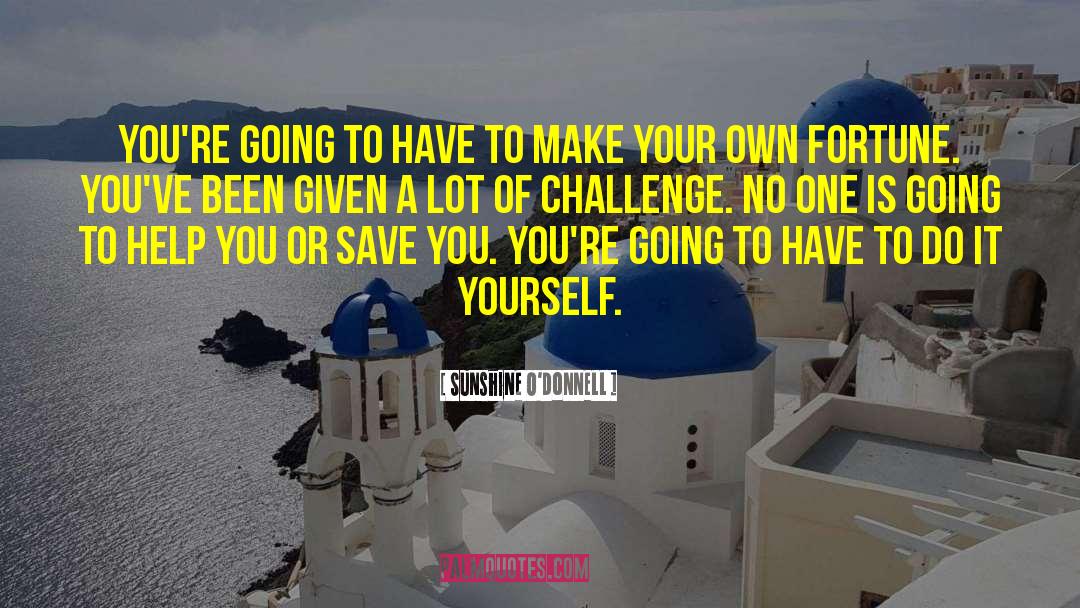 Do It Yourself quotes by Sunshine O'Donnell