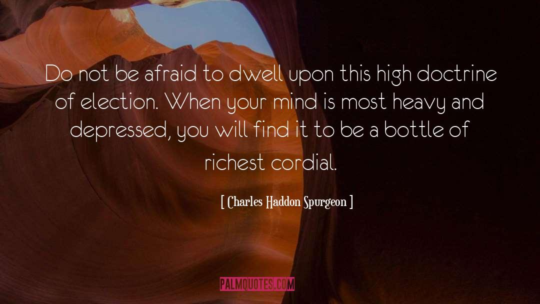 Do Not Be Afraid quotes by Charles Haddon Spurgeon