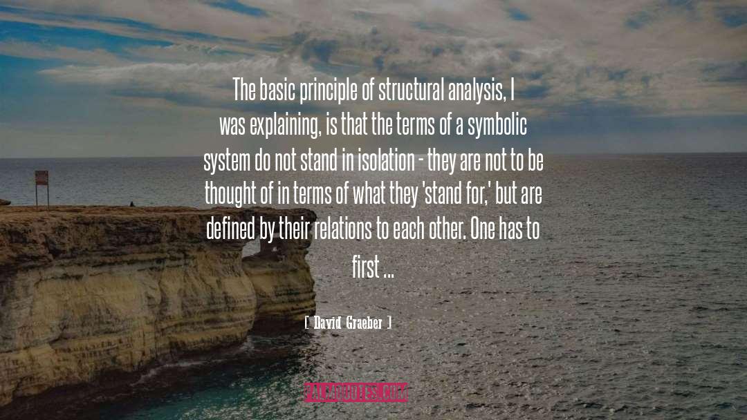 Do Not Be Defined By Possessions quotes by David Graeber