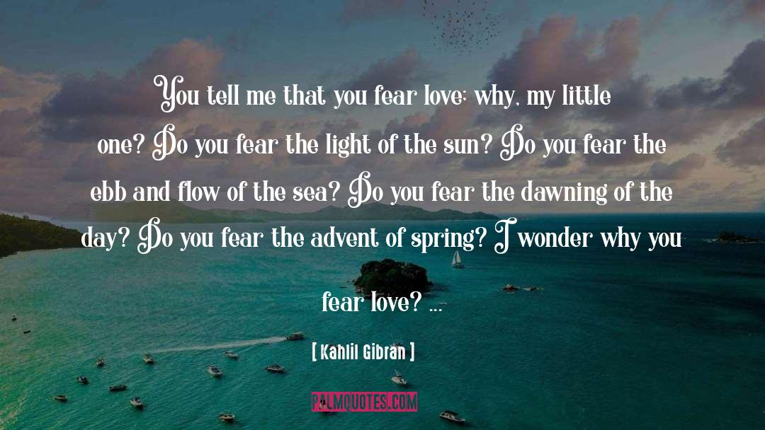 Do Not Fear quotes by Kahlil Gibran