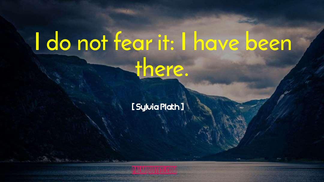Do Not Fear quotes by Sylvia Plath
