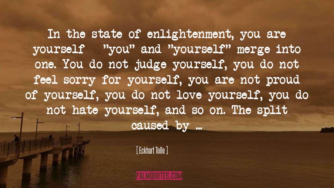 Do Not Judge quotes by Eckhart Tolle