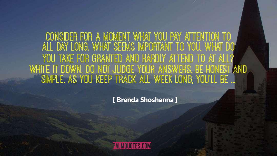 Do Not Judge quotes by Brenda Shoshanna