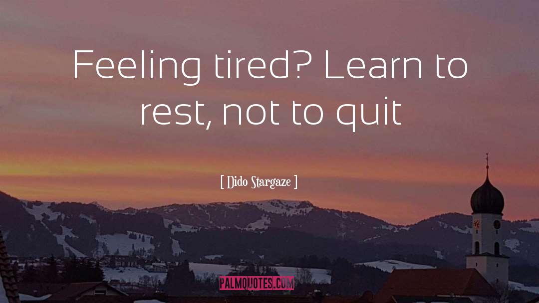 Do Not Quit quotes by Dido Stargaze