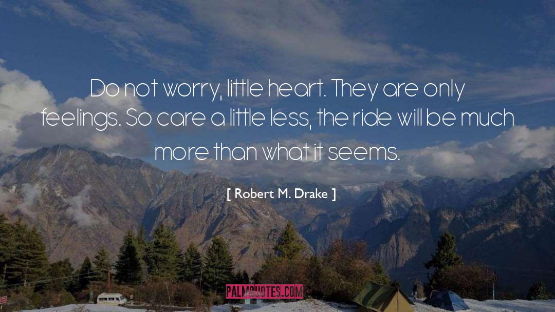 Do Not Worry quotes by Robert M. Drake