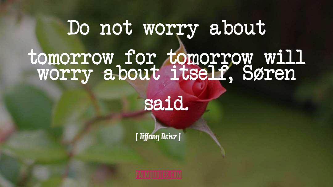 Do Not Worry quotes by Tiffany Reisz