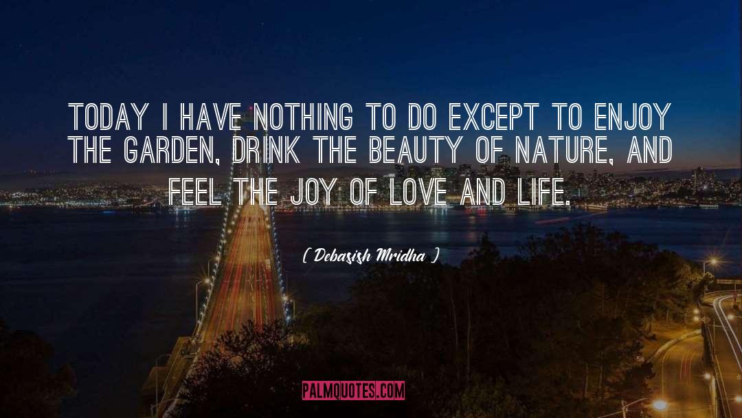 Do Nothing And Enjoy Doing It quotes by Debasish Mridha