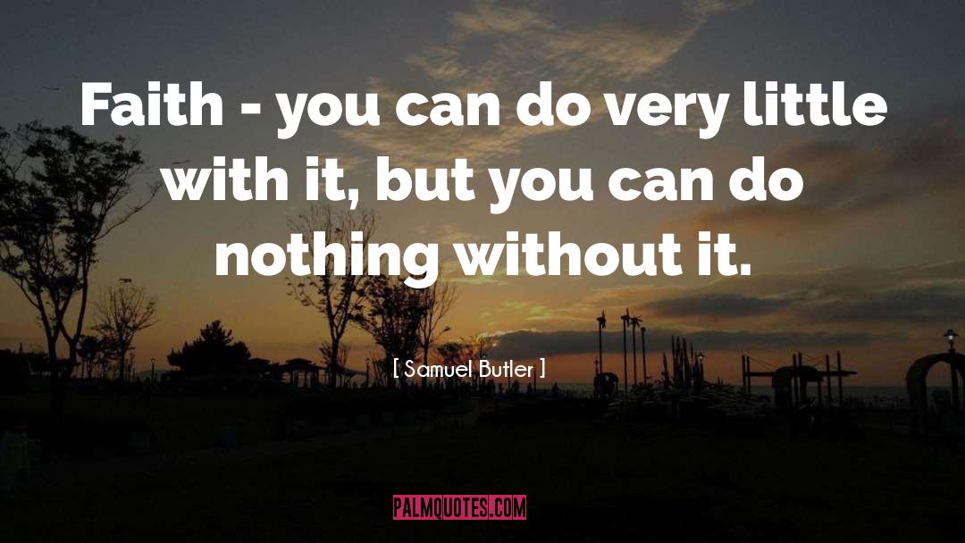 Do Nothing quotes by Samuel Butler