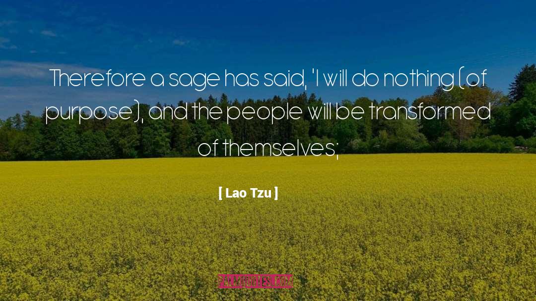 Do Nothing quotes by Lao Tzu