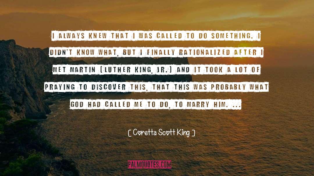 Do Something quotes by Coretta Scott King