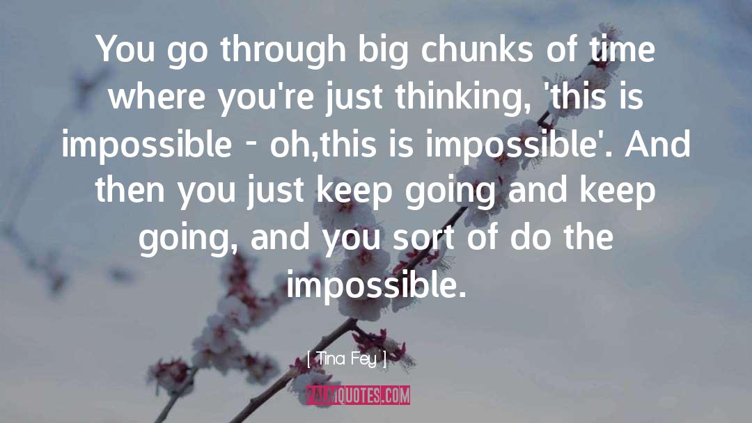 Do The Impossible quotes by Tina Fey