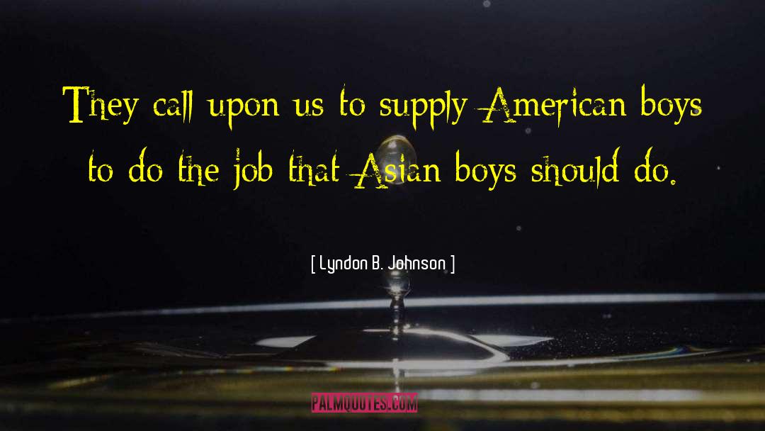Do The Job quotes by Lyndon B. Johnson