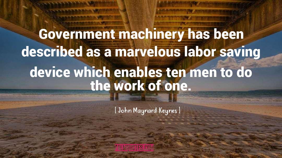 Do The Work quotes by John Maynard Keynes