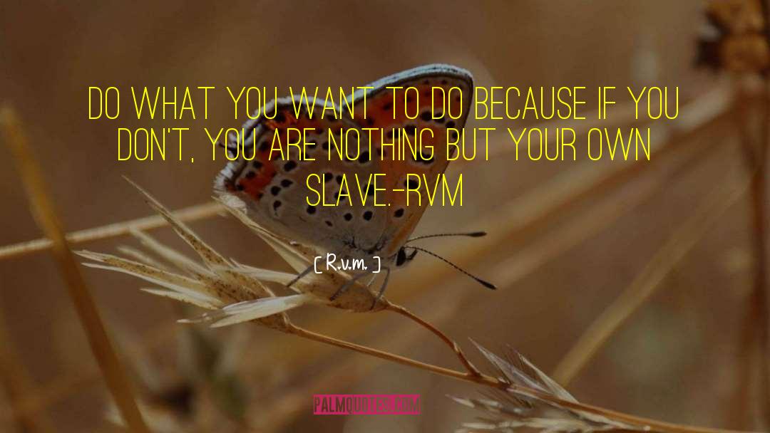 Do What You Want quotes by R.v.m.