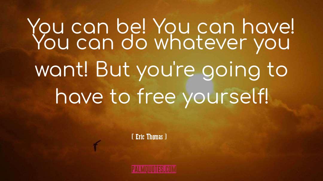 Do Whatever You Want quotes by Eric Thomas