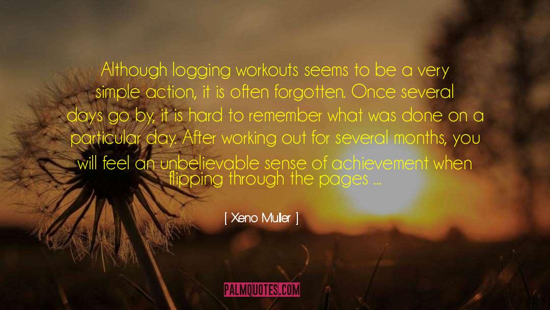Do Workout quotes by Xeno Muller